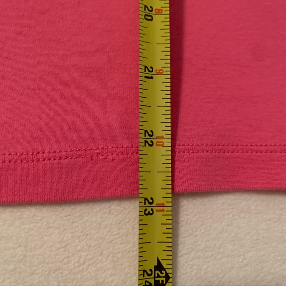 GAP bright pink logo tee, short sleeve t-shirt L - Picture 6 of 9